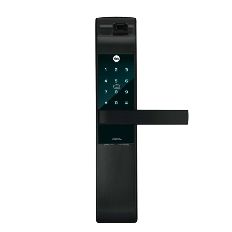 Mua Khóa Điện Tử Yale Chính Hãng Ở Đâu Uy Tín? Khoa dien tu Yale YDM 7116A 2