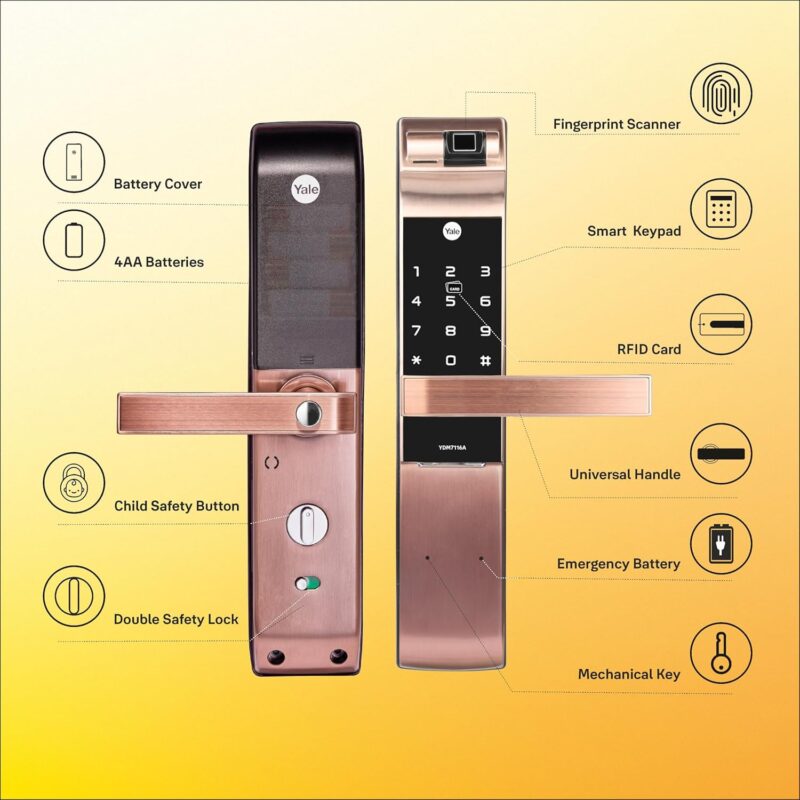 Yale YDM 7116A Yale YDM 7116 Smart Door Lock 2