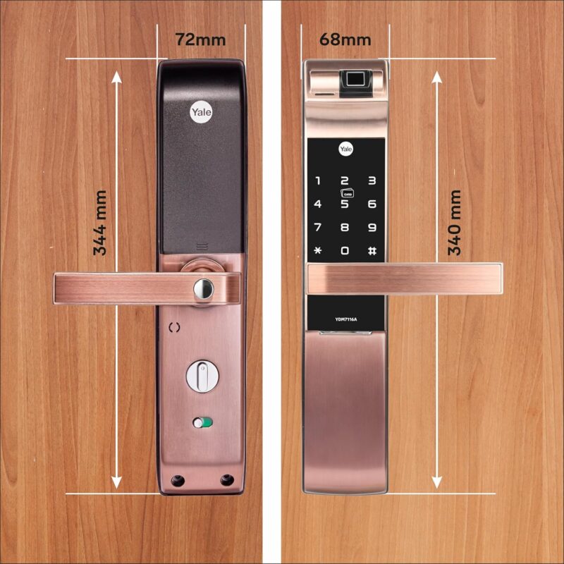 Yale YDM 7116A Yale YDM 7116 Smart Door Lock 7