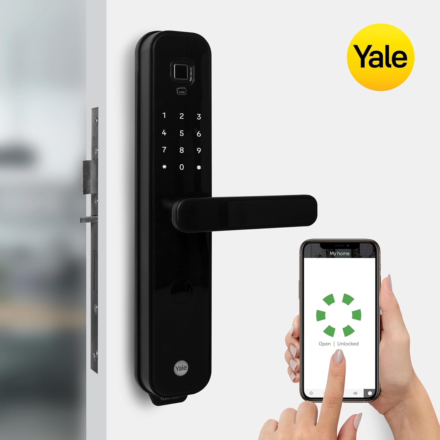 Khóa điện tử Yale giải pháp bảo mật thông minh Yale YDM7220 5