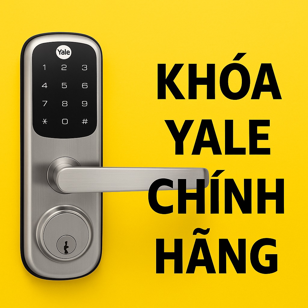 Vì Sao Nên Chọn Khóa Điện Tử Yale? Khoa Yale Chinh Hang