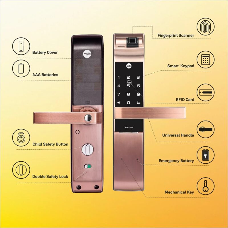 Yale YDM 7116A RB 5