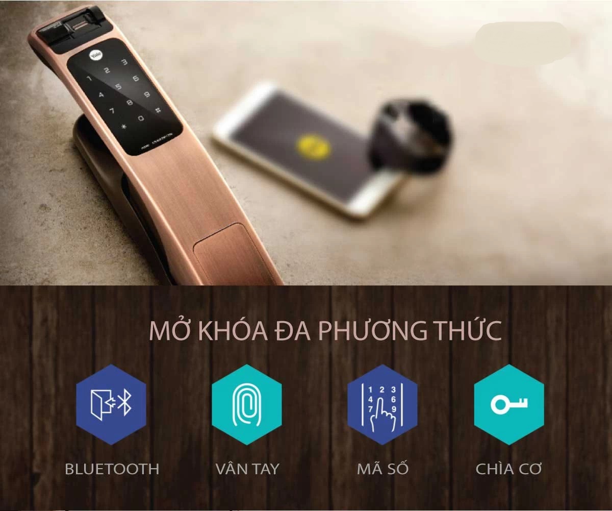 Yale YMG 40 Red Bronze Khoa cua Yale YMG 40 Red Bronze 5