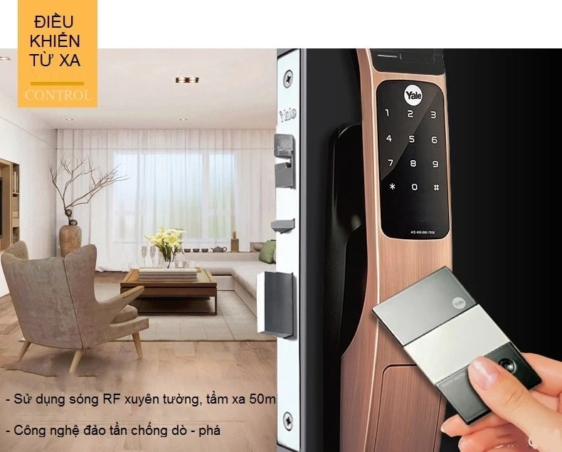 Yale YMG 40 Red Bronze Khoa cua Yale YMG 40 Red Bronze 6
