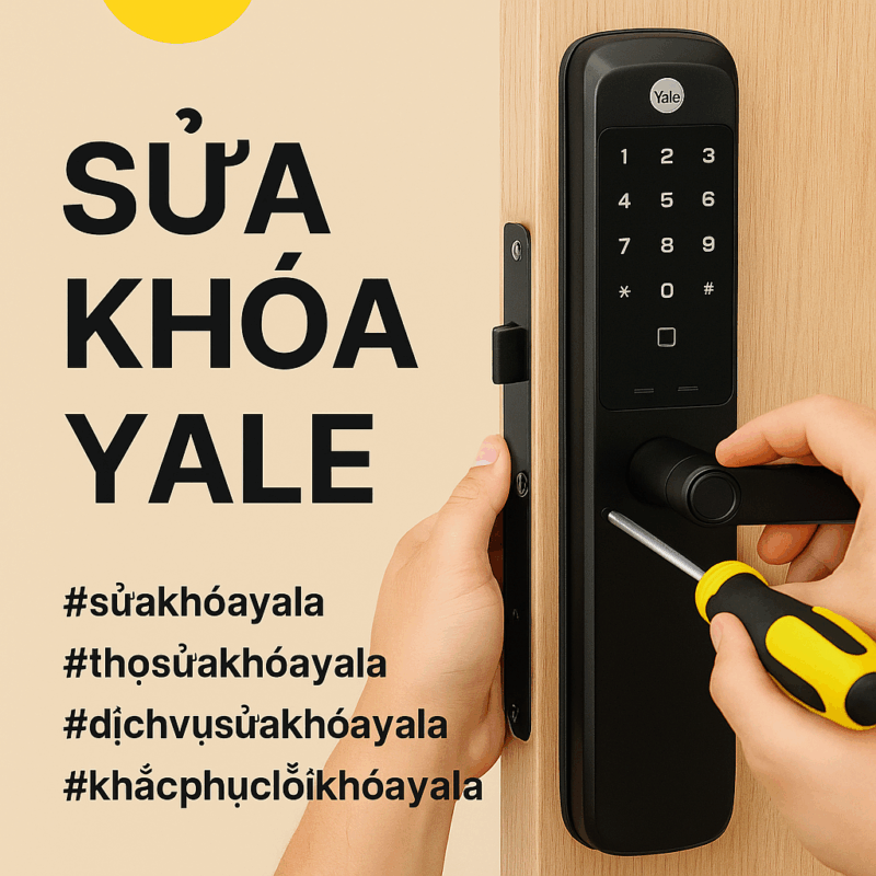 Sửa khoá Yale Sửa khoá Yale