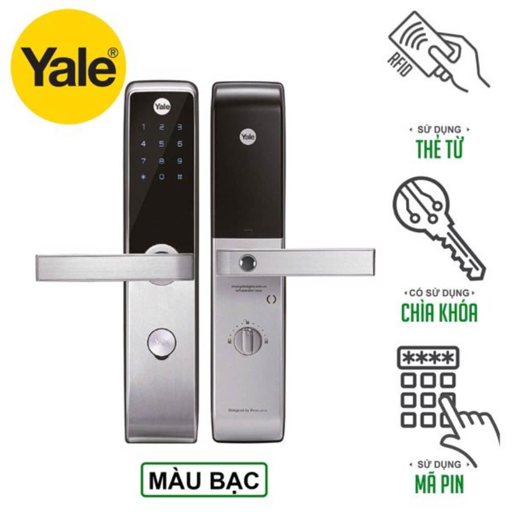 Khoá YALE 3115 khoa dien tu yale ydm3115v sil 21733157077