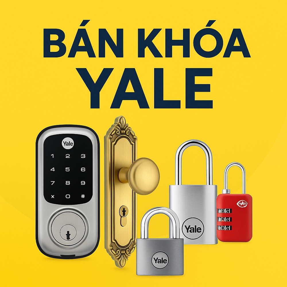 Ổ khoá Yale BÁN KHOÁ YALE