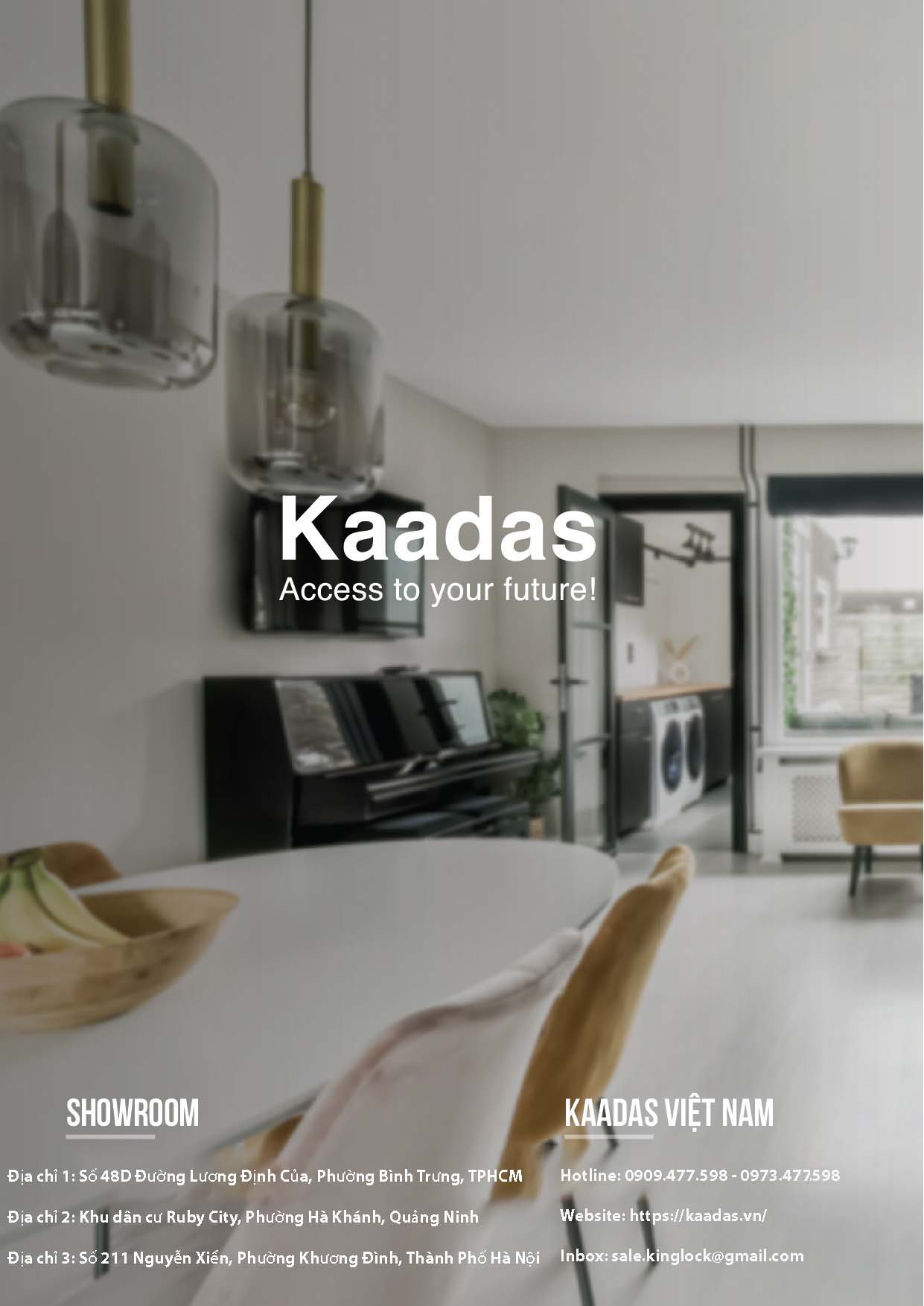 SO SÁNH 2 THƯƠNG HIỆU YALE VÀ KAADAS Kaadas German 48