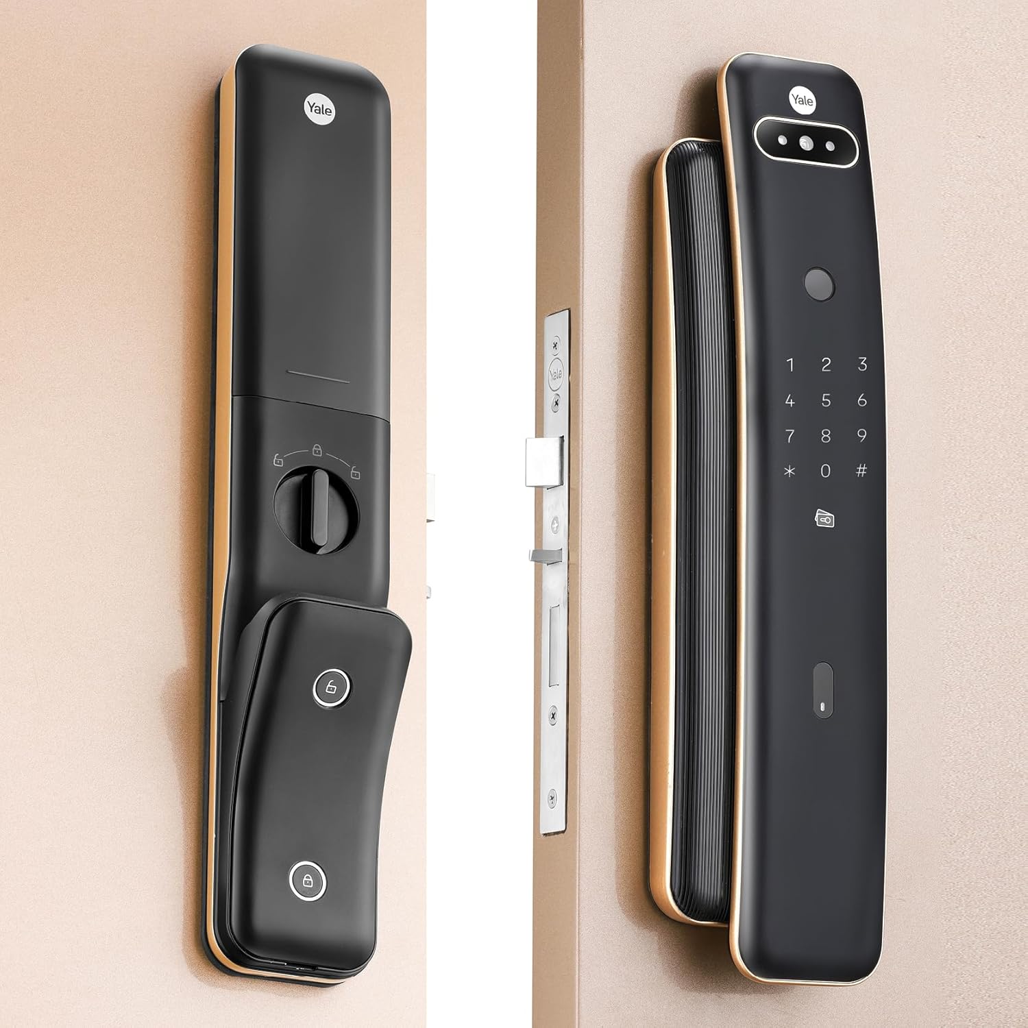 Khoá khuôn mặt Yale luna pro plus-3 Khoa khuon mat Yale luna pro plus 3