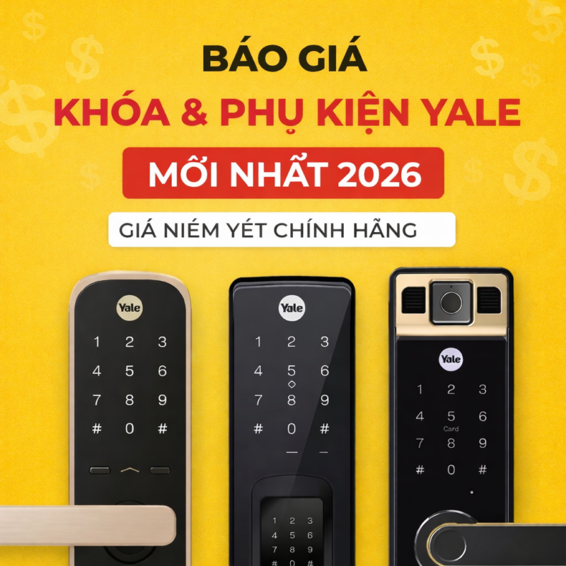 Báo Giá Khóa Và Phụ Kiện Yale Báo Giá Khóa Và Phụ Kiện Yale