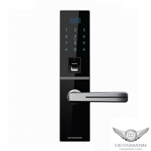 Khóa điện tử là gì? Tất cả về Khóa cửa điện tử Khoa van tay DESSMANN G811 II