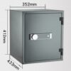 Két Sắt Yale YFM/420/FG2 Ban ve kich thuoc ket san yale YFM520FG2