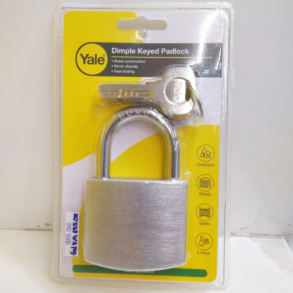 Khóa Bấm Yale Y120/50/127/1/5 Khoa bam yale y120 50 127 1 5